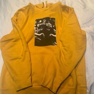 Fucking Awesome Yellow Graphic Sweatshirt